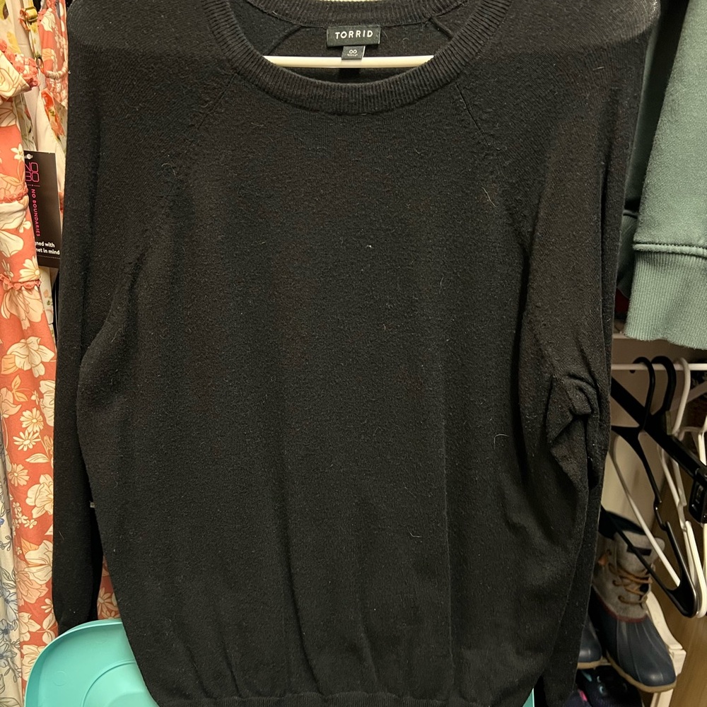 Torrid Black Sweater